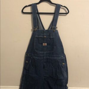 RedKap Denim Overalls sz 34 x 36